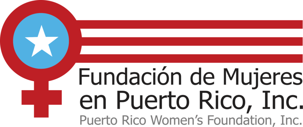 Hurricanes relief: The Fundación de Mujeres en Puerto Rico (FMnPR) logo