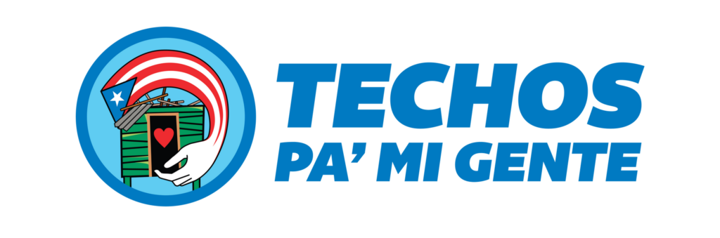 Hurricanes relief: Techos Pa' Mi Gente logo