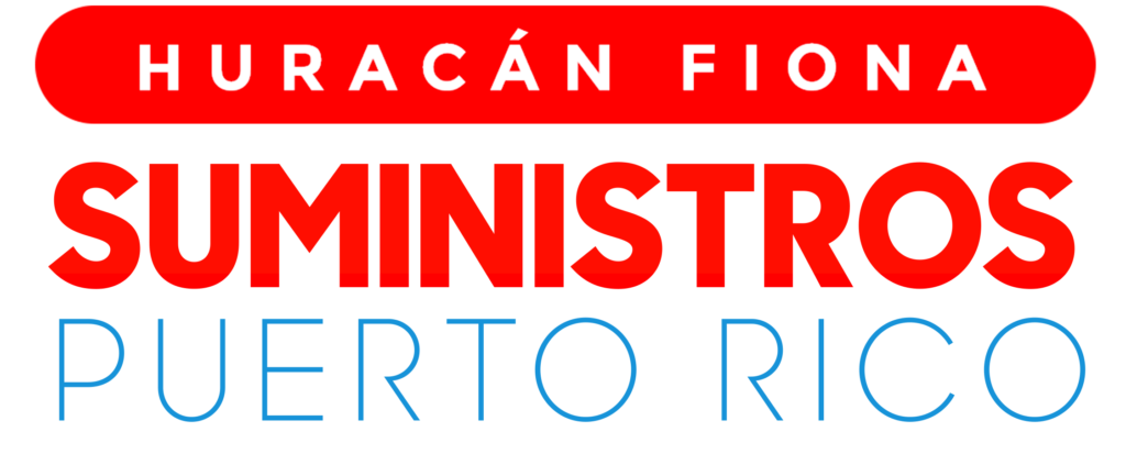 Hurricanes relief: Suministros PR logo