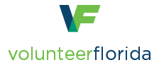 Hurricanes relief: Volunteer Florida logo