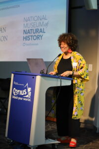 Dr. Carla Easter the Broh-Kahn Weil Director of Education, the leader of the Smithsonian's Department of Education, Outreach and Visitor Experience.