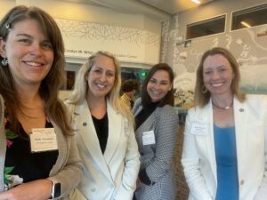 Emily Davenport, Frances Lang, Eva Lukonits and Kate Killerlain Morrison