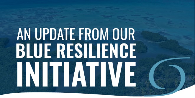 An update from our Blue Resilience Initiative