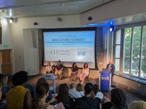 Jason Donofrio introduces the 2024 Educators Summit panel