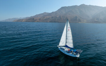 Sailboat on the water