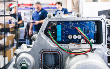 Ocean Motion Technologies machinery.